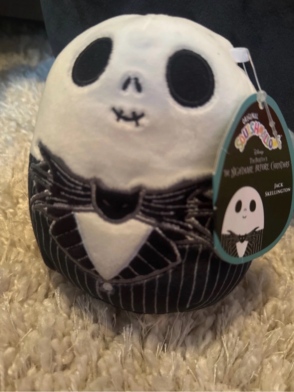 Squishmallows 8" Disney Nightmare Before Christmas Jack Plush Toy New